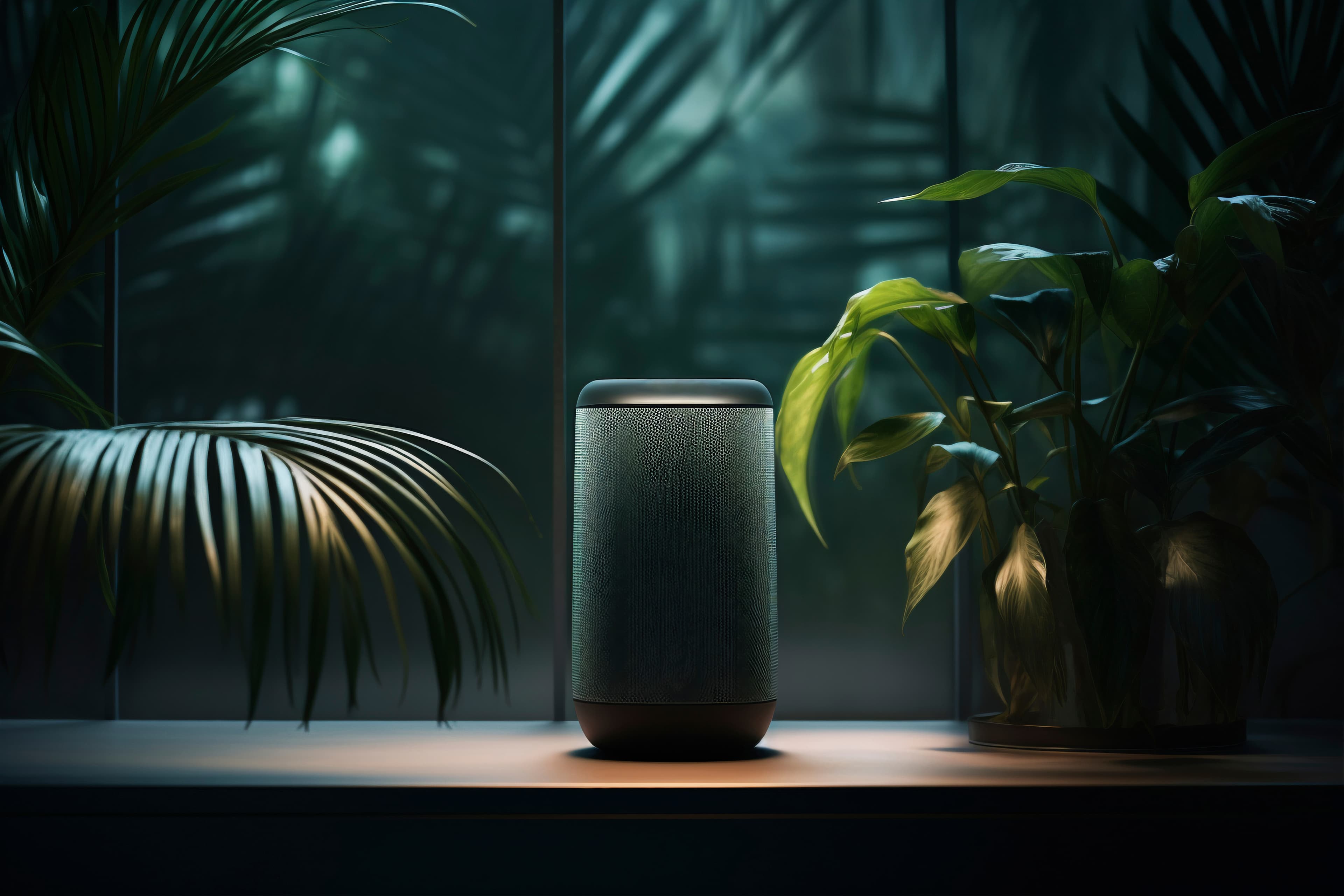 Portable speaker product photo